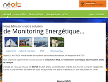Tablet Screenshot of neol-energies.fr